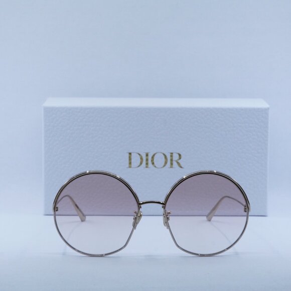 Dior EVERDIOR R1U D0F1 Round Sunglasses – Gold - Picture 2 of 9